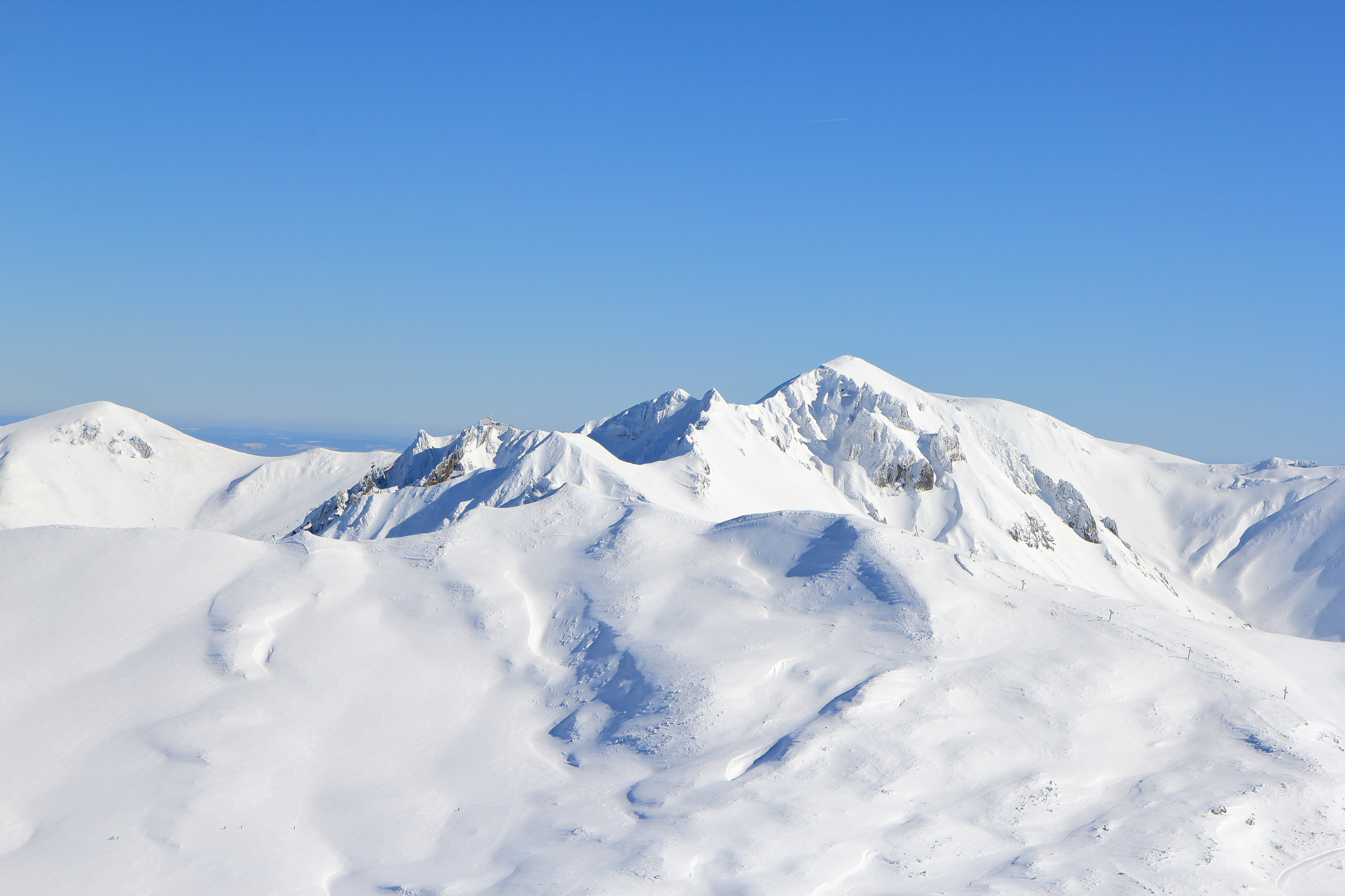 l'hiver Mont Dore